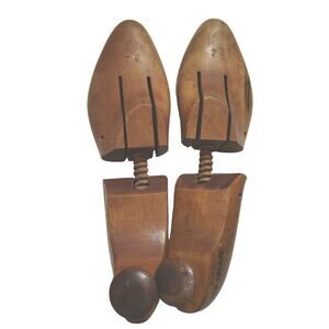 Jones & Vining Adjustable Wood Shoe Tree Stretcher Vintage Accessories SZ 7B
